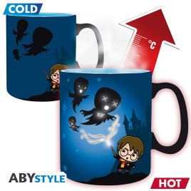 HARRY POTTER - Mug Heat Change - 460 ml - Expecto - avec boîte x2