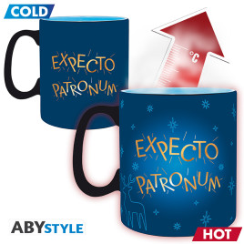 HARRY POTTER - Mug Heat Change - 460 ml - Expecto - avec boîte x2