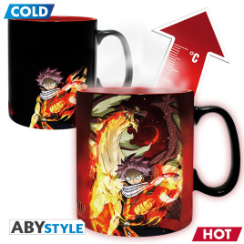 FAIRY TAIL - Mug Heat Change - 460 ml - Natsu & Lucy x2
