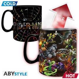 MARVEL - Mug Heat Change - 460 ml Multiverse Spider-Man x2 *