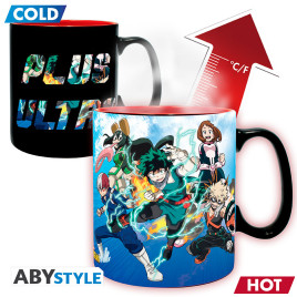 MY HERO ACADEMIA - Mug Heat Change - 460 ml - Héros - boîte x2*