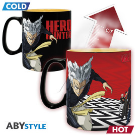 ONE PUNCH MAN - Mug Heat Change - 460 ml -Saitama & Garoh - boîte x2*