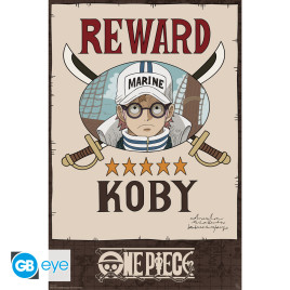 ONE PIECE - Poster Maxi 91,5x61 - Wanted Koby Cross Guild