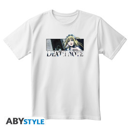 DEATH NOTE - Tshirt "Misa" man SS white - New Fit