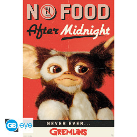 GREMLINS - Poster Maxi 91,5x61 - NO food after midnight