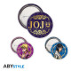 JOJO'S BIZARRE ADVENTURE - Badge Pack - Golden Wind X4