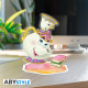 DISNEY - Acryl® - Mme Samovar et Zip x2