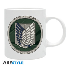 ATTACK ON TITAN - Mug - 320 ml - Bataillon d'exploration - subli x2