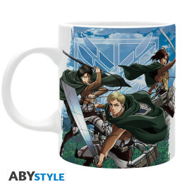 ATTACK ON TITAN - Mug - 320 ml - Bataillon d'exploration - subli x2
