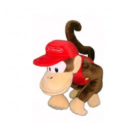 NINTENDO - Peluche Mario Bros 20cm Diddy Kong