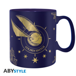 HARRY POTTER - Mug - 460 ml - Vif d'or - boîte carton x2