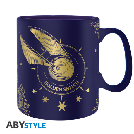 HARRY POTTER - Mug - 460 ml - Golden Snitch - cardboard box x2