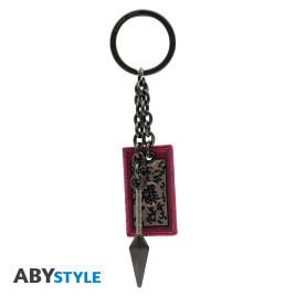 NARUTO SHIPPUDEN - Keychain 3D "Kunai & explosive tag" X4