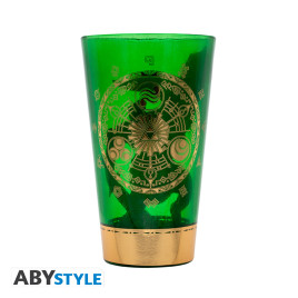 THE LEGEND OF ZELDA - Premium Large Glass - 400ml - Link box x2