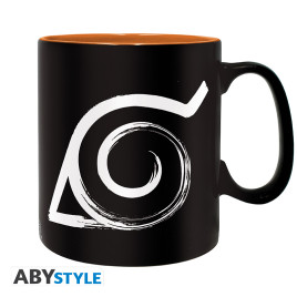 NARUTO SHIPPUDEN - Mug - 460 ml - Konoha - cardboard box x2