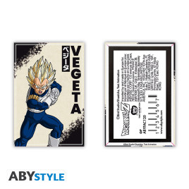 DRAGON BALL - Aimant Standard - DBZ/ Vegeta x4