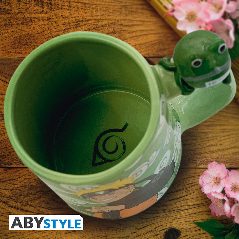 NARUTO SHIPPUDEN - Mug 3D handle - Naruto and Gama-chan x2 79