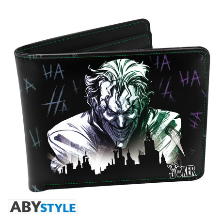 DC COMICS - Wallet Laughing Joker - Vinyl - Abysse Corp