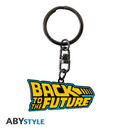 BACK TO THE FUTURE - Keychain "Logo" X4