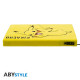 POKEMON - Cahier A5 Premium "Pikachu peluche" X4