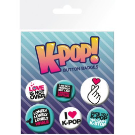 KPOP - Badge Pack - Mix X4