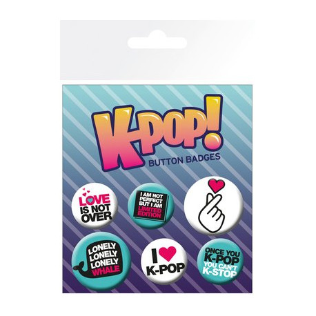 KPOP - Badge Pack - Mix X4