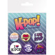 KPOP - Badge Pack - Mix X4
