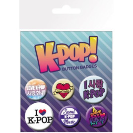 KPOP - Badge Pack - Mix X4