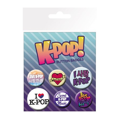 KPOP - Badge Pack - Mix X4