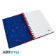 POKEMON - Notebook A5 Spirale "Blue & Red Partners" X4