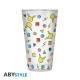 POKEMON - Verre XXL - 400 ml - Motif Pikachu - x2