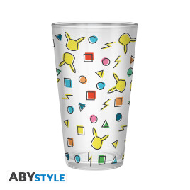 POKEMON - Verre XXL - 400 ml - Motif Pikachu - x2