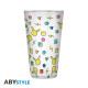 POKEMON - Verre XXL - 400 ml - Motif Pikachu - x2