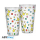 POKEMON - Verre XXL - 400 ml - Motif Pikachu - x2