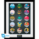 POKEMON - Framed print "Pokeballs" (30x40) x2