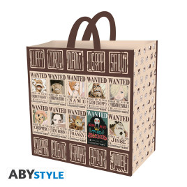 ONE PIECE - Shopping Bag - "Wanted" X4