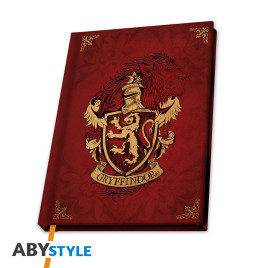 HARRY POTTER - A5 Notebook Gryffindor X4