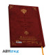 HARRY POTTER - A5 Notebook Gryffindor X4