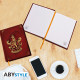 HARRY POTTER - A5 Notebook Gryffindor X4