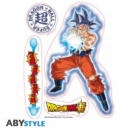 DRAGON BALL SUPER - Stickers - 16x11cm/ 2 planches - Goku & Vegeta X5