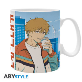 CHAINSAW MAN - Mug - 460 ml - Denji & Pochita - subli - boîte x2