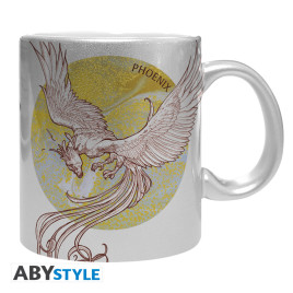 HARRY POTTER - Mug - 320 ml - Phénix - subli silver - boîte x2