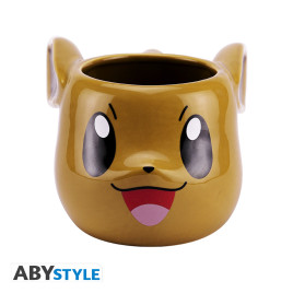 POKEMON - Mug 3D - Eevee x2