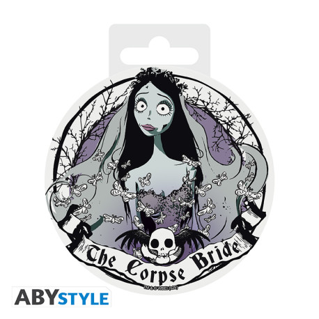 CORPSE BRIDE - Dessous de verre en céramique "Emily"
