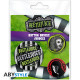 BEETLEJUICE- Badge Pack - Beetlejuice Beetlejuice X4