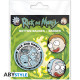 RICK AND MORTY - Pack de Badges - Rick & Morty X4