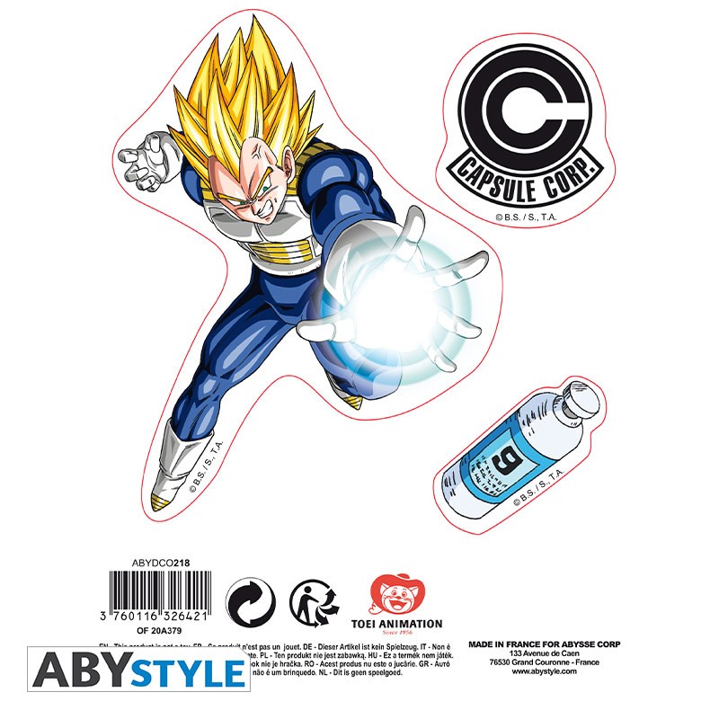 Planet Vegeta Stickers for Sale