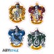 HARRY POTTER - Stickers - 16x11cm/ 2 planches - Hogwarts Houses X5