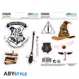 HARRY POTTER - Stickers - 16x11cm/ 2 planches - Magical Objects X5