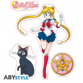 SAILOR MOON - Stickers - 16x11cm/ 2 planches - Sailor Moon X5